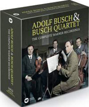Cover Adolf Busch & Busch Quartet – The Complete Warner Recordings