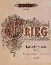 Grieg Notenbuch