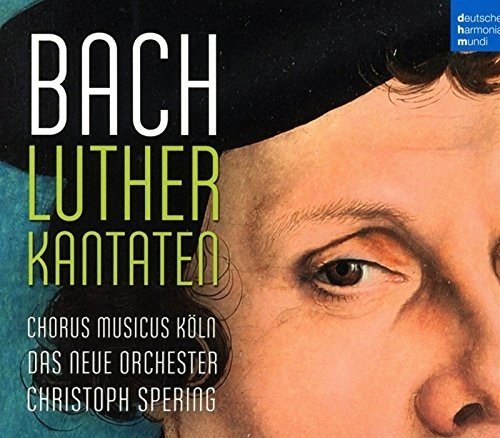 Christoph Spering: Bach – Lutherkantaten COVER