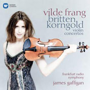 Vilde Frang: Britten Korngold – violin concertos - cover