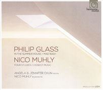 Nico Muhly und Philip Glass. Harmonia Mundi Cover