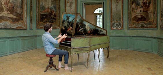 Cembalo explosiv Jean Rondeau spielt Bach und Söhne Foto Katie Baillot