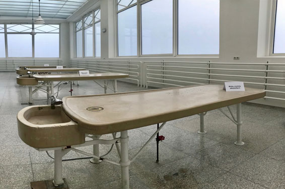 Pathologiesaal. Foto: Claus Friede