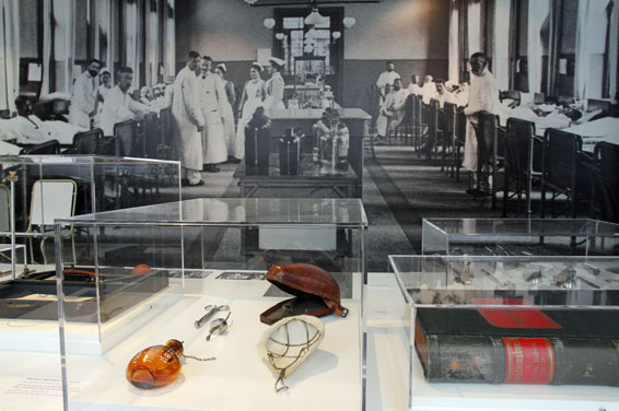 Medizinhistorisches Museum. Foto: Anja Meyer, Foto- und Grafikabteilung UKE. © LNdM / Medizinhistorisches Museum Hamburg/UKE