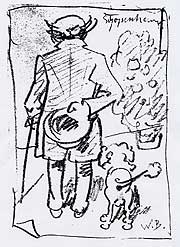 Arthur Schopenhauer by Wilhelm Busch