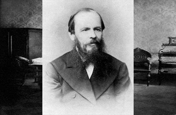 Erzaehler 02 Fyodor Mikahailovich Dostoyevskys Study in St Petersburg