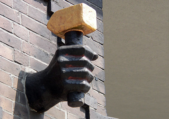 Sprinkenhof Ludwig Kunstmann goldener Hammer F Wolfgang Meinhart Hamburg