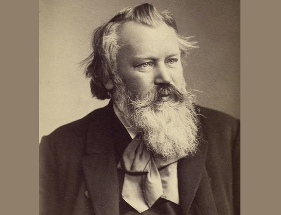 Johannes Brahms 1889 F C Brasch