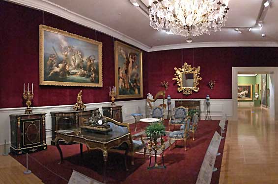 Chimei Museum Raum mit Mobiliar