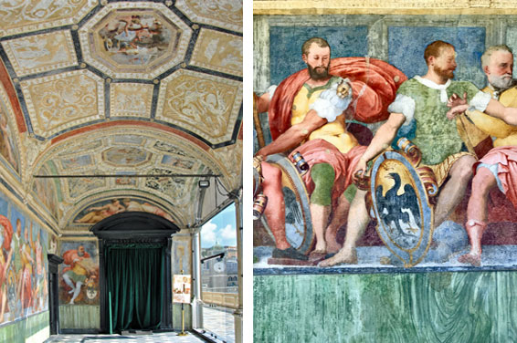 Villa Doria Der Palazzo des Admirals Andrea Doria Fresken