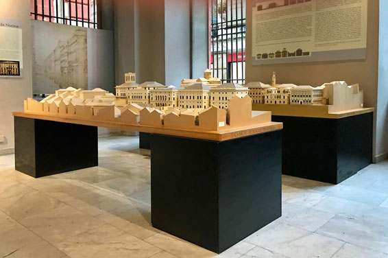 Modell der Via Garibaldi Foto Claus Friede