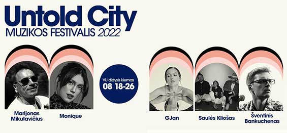 Vilnius Untold City Plakat