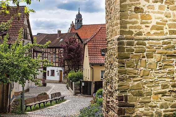 Coburg Rennsteig 1 ad Rodach historische altstadt und fachwerk C Frankentourismus