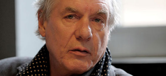 Im Gespräch: Hans-Juergen Fink mit dem Theater- und Opernregisseur Hans Neuenfels, Foto © Monika Rittershaus