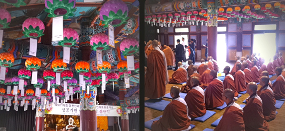 Haeinsa, Tripikata, Buddha und die Musen - Haein Art Project