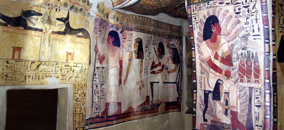 Das Römer- und Pelizaeus-Museum in Hildesheim / Das Grab des Sen-nefer