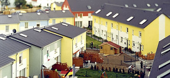 Reihenhäuser - Idylle, Klischee und Lebensform