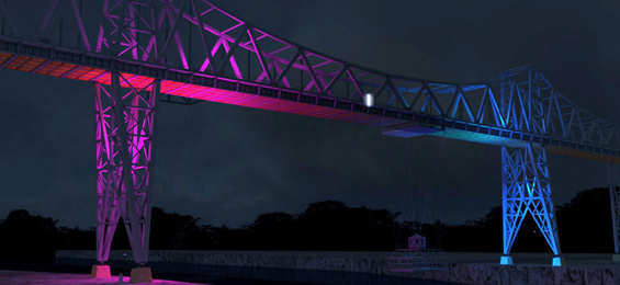 Passage – Eine Farblichtbeförderungsanlage von Till Nowak