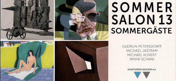 Zeitgenössische Kunst in Schloss Wiligrad: Sommersalon 13 – Sommergäste
