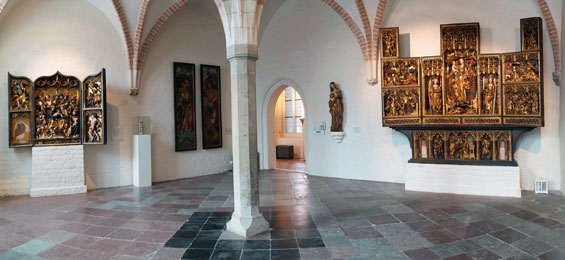 Der Antonius-Altar im St. Annen-Museum in Luebeck