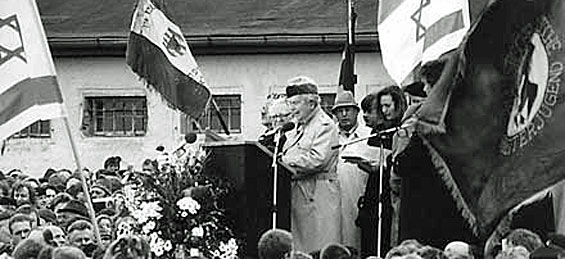 Emil Carlebach. Widerstandskämpfer und ehemaliger Häftling des Konzentrationslagers Buchenwald