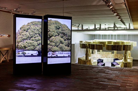 Ausstellungsansicht. Making Space