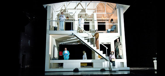 Dürrenmatt: „Die Physiker“ am Deutschen Schauspielhaus. Foto :Sandra Then