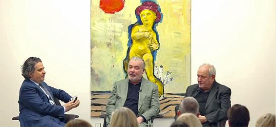 Wie Werner Büttner von Marlborough Contemporary wachgeküsst wurde