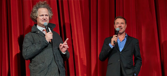 Florian Henckel von Donnersmarck und Sebastian Koch stellen den Film Werk ohne Autor in Lüneburg vor
