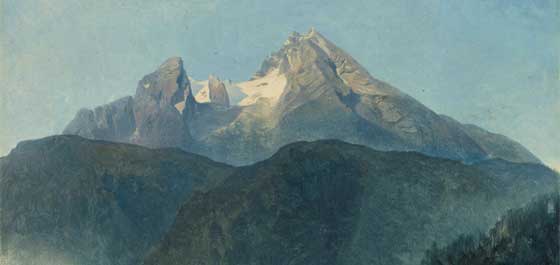 Heinrich Reinhold – Der Landschaft auf der Spur - Watzmann
