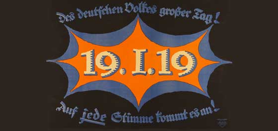 DARUM WÄHLT Plakate zur 1 Demokratischen Wahl in Deutschland