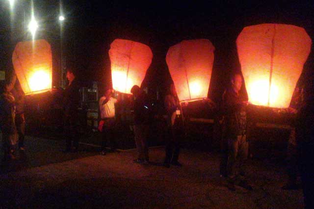 Pingxi Sky Lanterns Foto: Simona Orlando, Rom