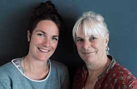 Felicia und Stephanie Grau