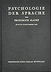 Psychologie der Sprache COVER1