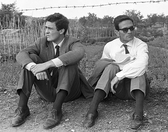 01 Bernardo Bertolucci e Pier Paolo Pasolini