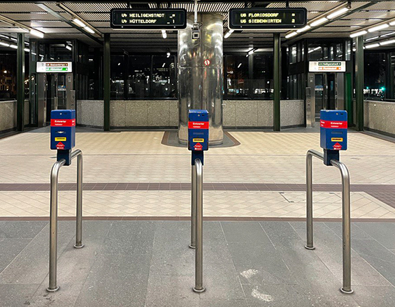 Fahrscheinentwerter Wiener Linien F Lissie Rettenwander