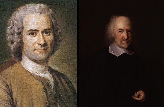 Jean Jacques RousseauThomas Hobbes