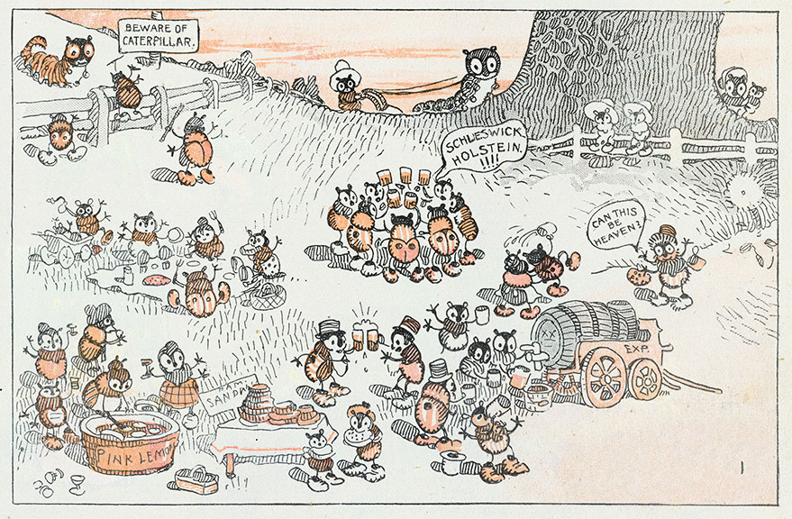 Katzenjammer Kids Gus Dirks Bugville 1901 Feb 03