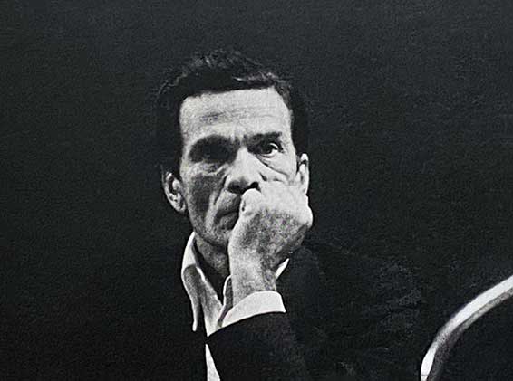 Letizia Battaglia P P Pasolini Ende 1960er Mailand