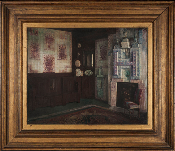 01 George Hugo La salle a manger à Hauteville House Maison de Victor Hugo