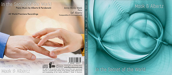 02 Rueck und Vorderseite des Albums In the Secret of the World