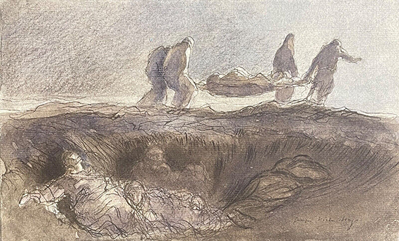 03 Georges Hugo Bergung eines Obersts