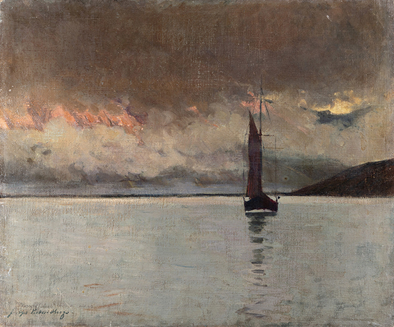 04 Georges Hugo Island Oel auf Leinwand