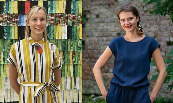 Alicia Knock and Inga Lāce