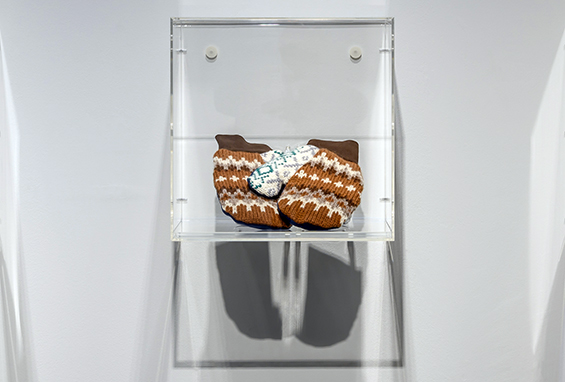 Handschuh bernie Sanders Jen Ellis Ulrike Janssen