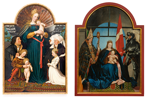 Madonnen Hans Holbein Staedel Museum