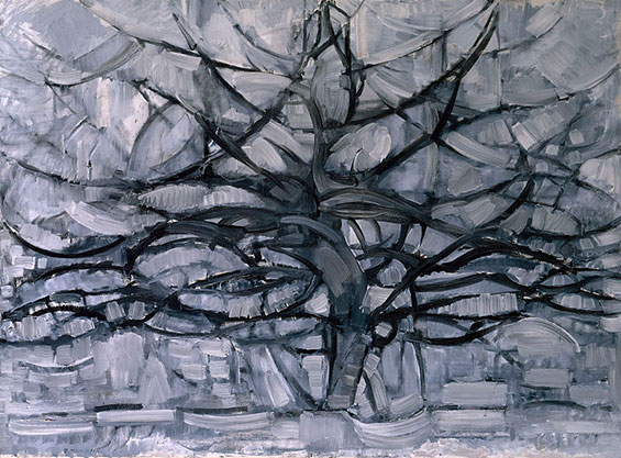 Mondrian Gray Tree 1911