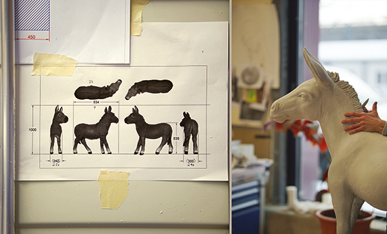 Ranisch Werkstatt Esel