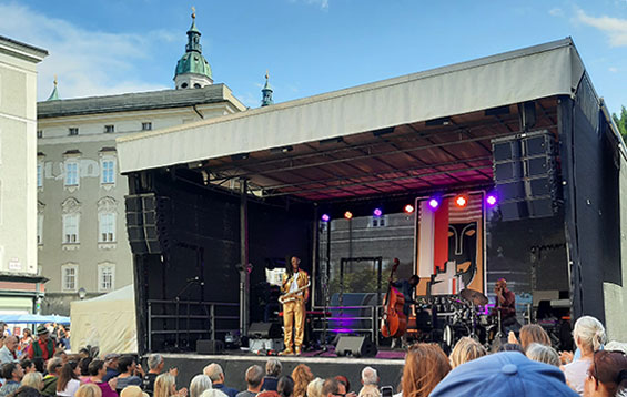 Salzburg 03 Konzert Lakecia Benjamin