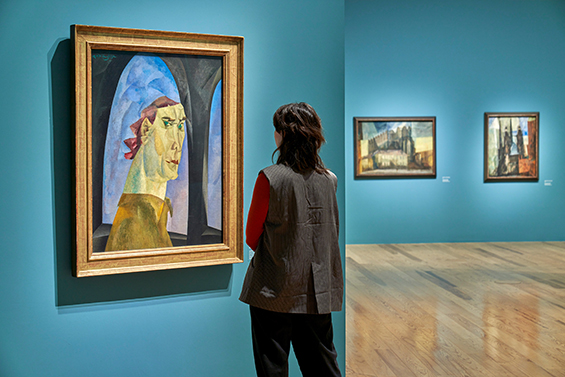 Schirn 01 Feininger Ausstellungsansicht 01